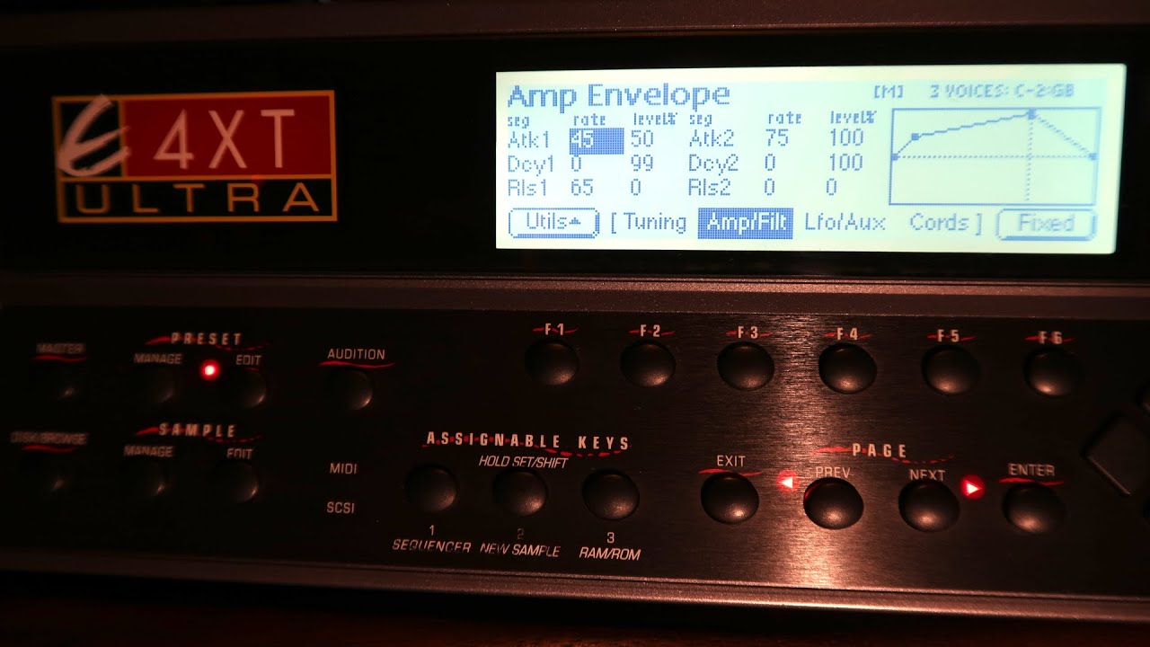 E-MU Ultra Sampler - Demo #5 (Hardware Sampler)