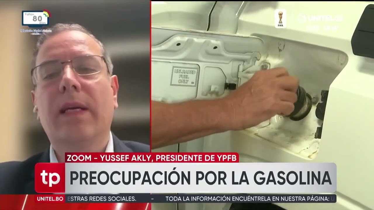 ¿Cómo está la gasolina en Santa Cruz Entrevista a Yussef Akly, presidente de YPFB