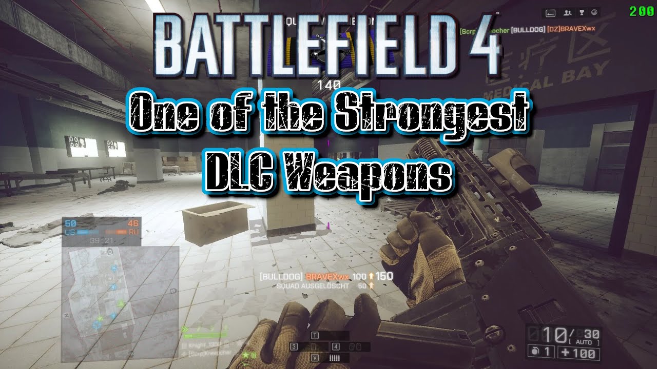 One of the Strongest DLC Weapons - Bulldog Gameplay Operation Locker Battlefield 4