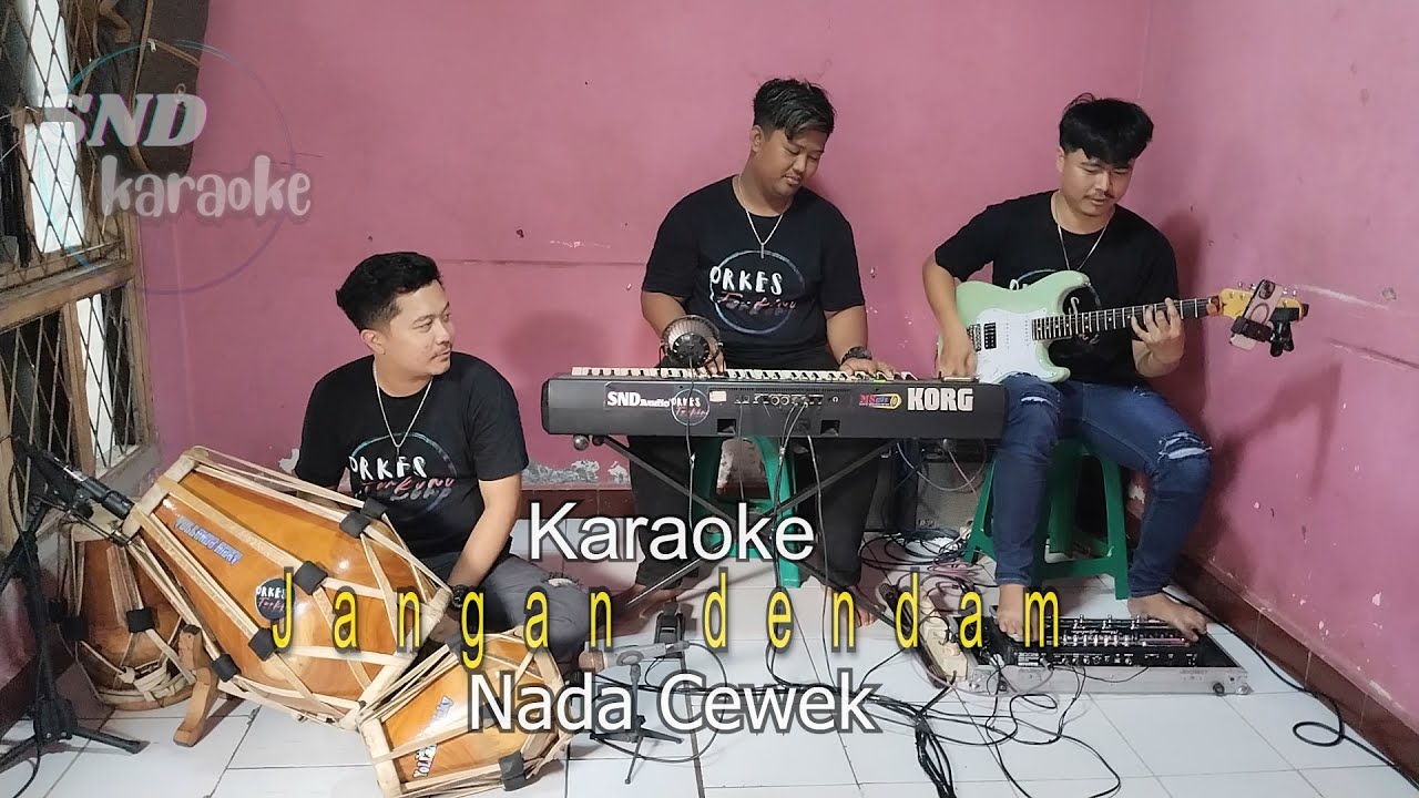 Karaoke Jangan dendam Yunita ababil Nada cewe