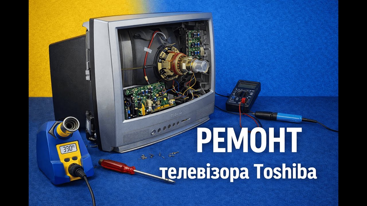 Ремонт телевізора TOSHIBA 21CJZ2RU | FixLabRepair