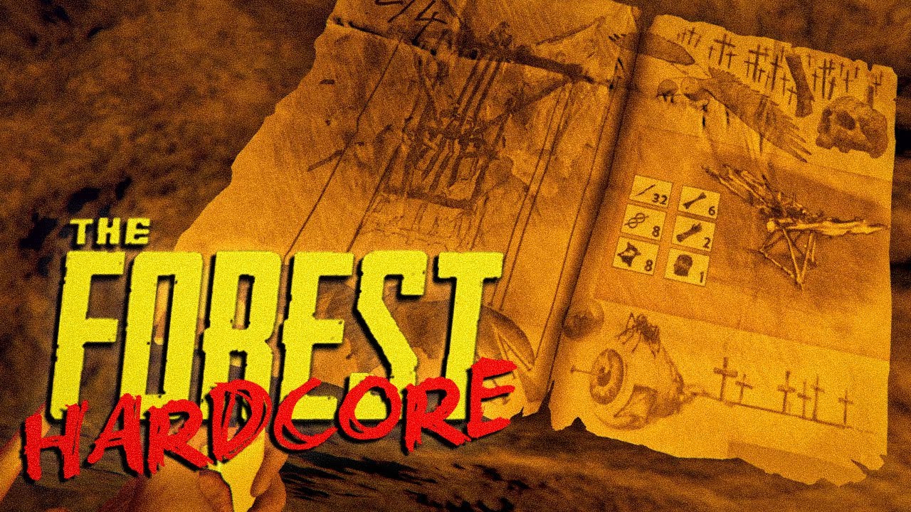 O PROJETO SECRETO DA ASA-DELTA! - The Forest no modo HARDCORE!
