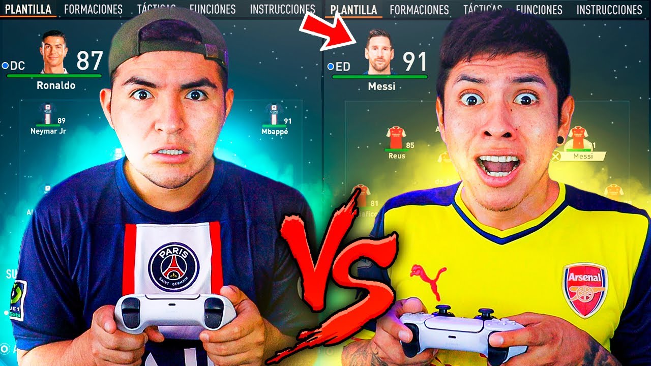 EDSON FDB vs RAMIRIN en el MODO CARRERA 😱 *Nuestros PRIMEROS EQUIPOS*