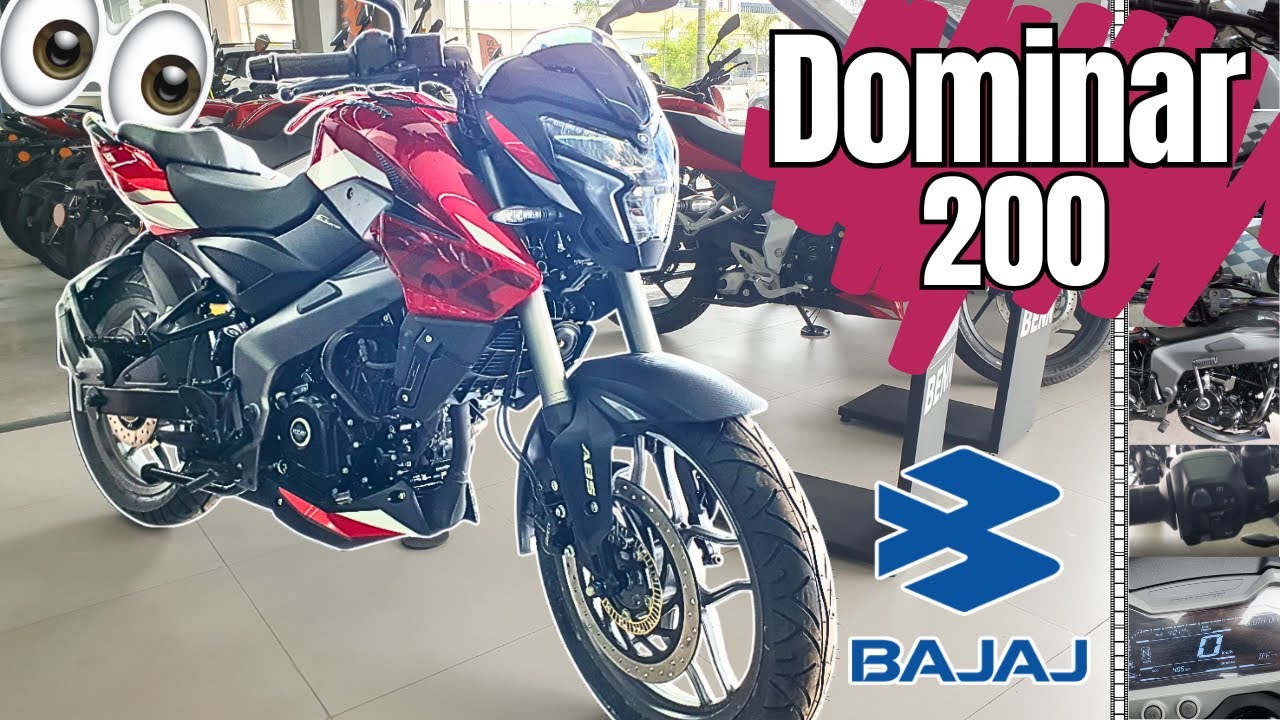 BAJAJ Dominar 200 2026 | Em detalhes com ficha técnica, preço, concorrentes, cores, equipamentos ...