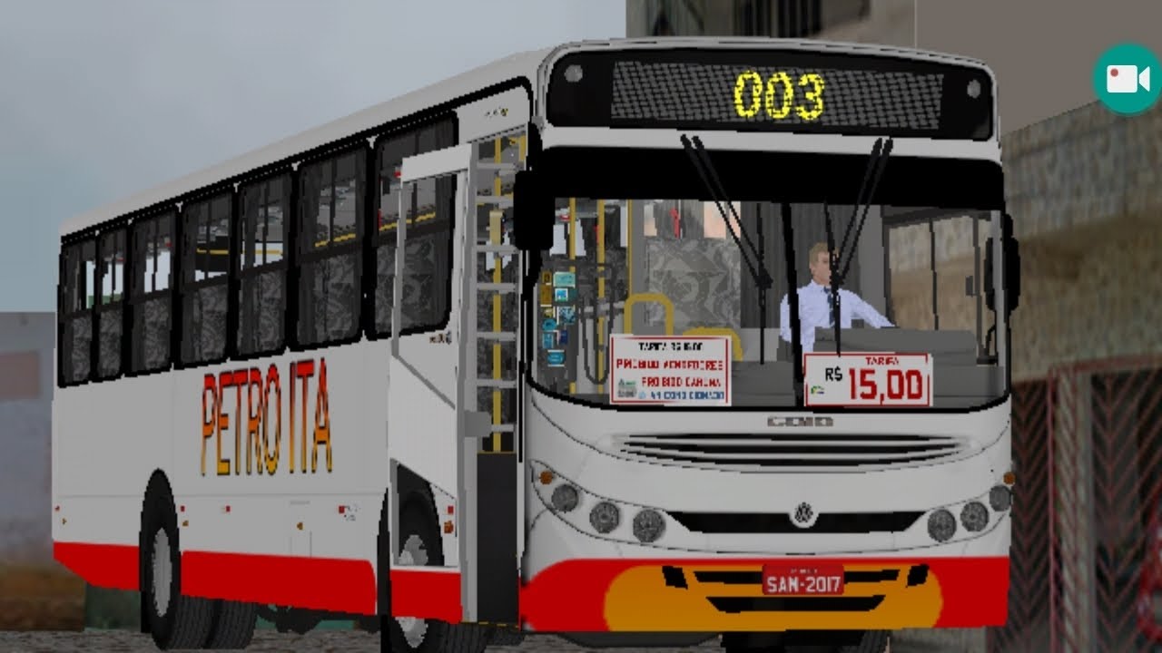 Mapa Central City Linha 003 Caio Apache Vip II Intercity 