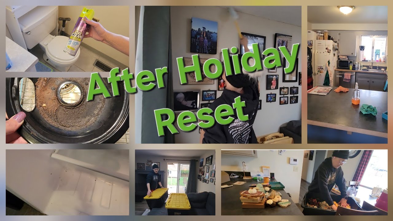 Post-Thanksgiving Clean With Me 🧼 | Taking Down Fall Decor, Tackling Fridge Ants & Home Reset