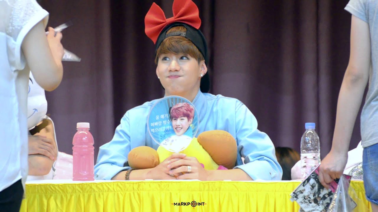 [MARKPOINT] 140712 김포 팬싸인회 - 마크 ♥♥♥ 사랑해용~