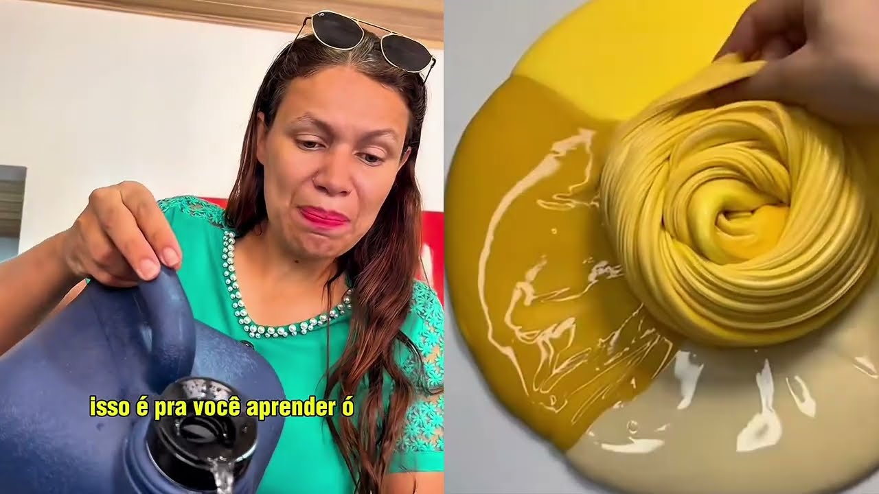 FEZ A FUNCIONÁRIA BEBER ÁGUA A FORÇA (TeleKwai)
