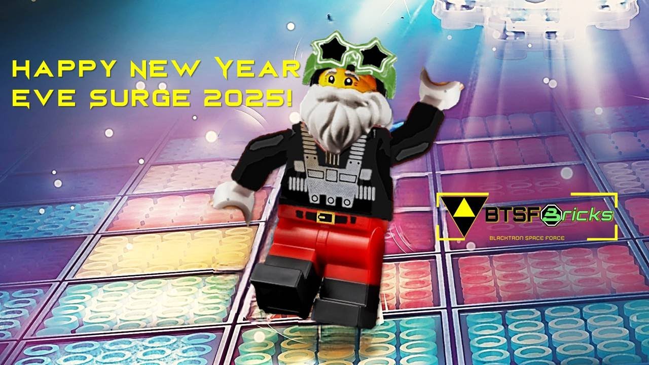Blacktron's Epic New Year Eve Surge 2025 Ambience Music