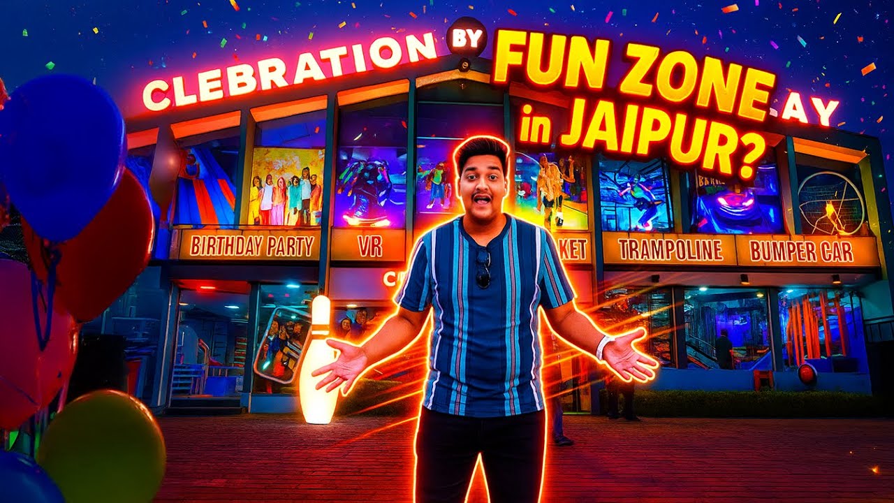 BIGGEST FUN ZONE in JAIPUR? | Celebration By House of Play | ShineMoon