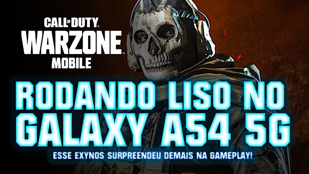 WARZONE MOBILE - GALAXY  A54 RODANDO LISO🔥🔥🔥 // CALL OF DUTY WARZONE MOBILE