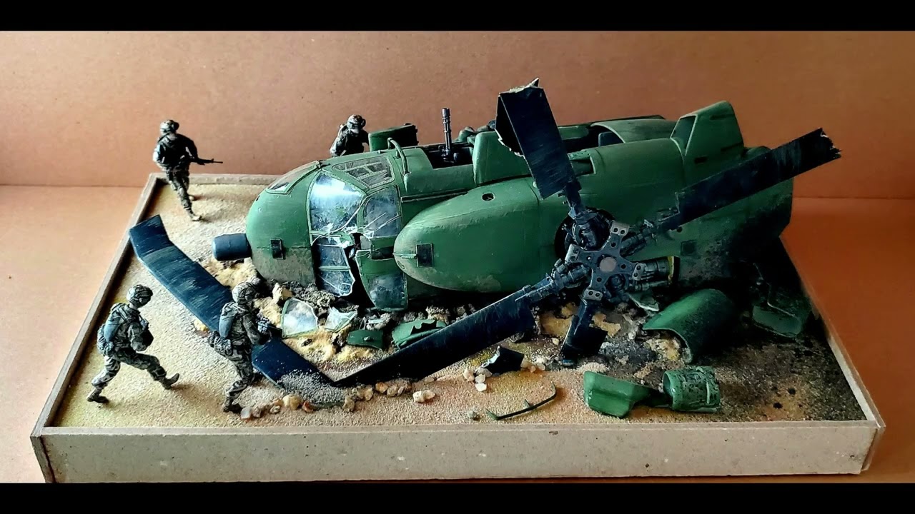 Military Miniatures 12 UH-60 Blackhawk