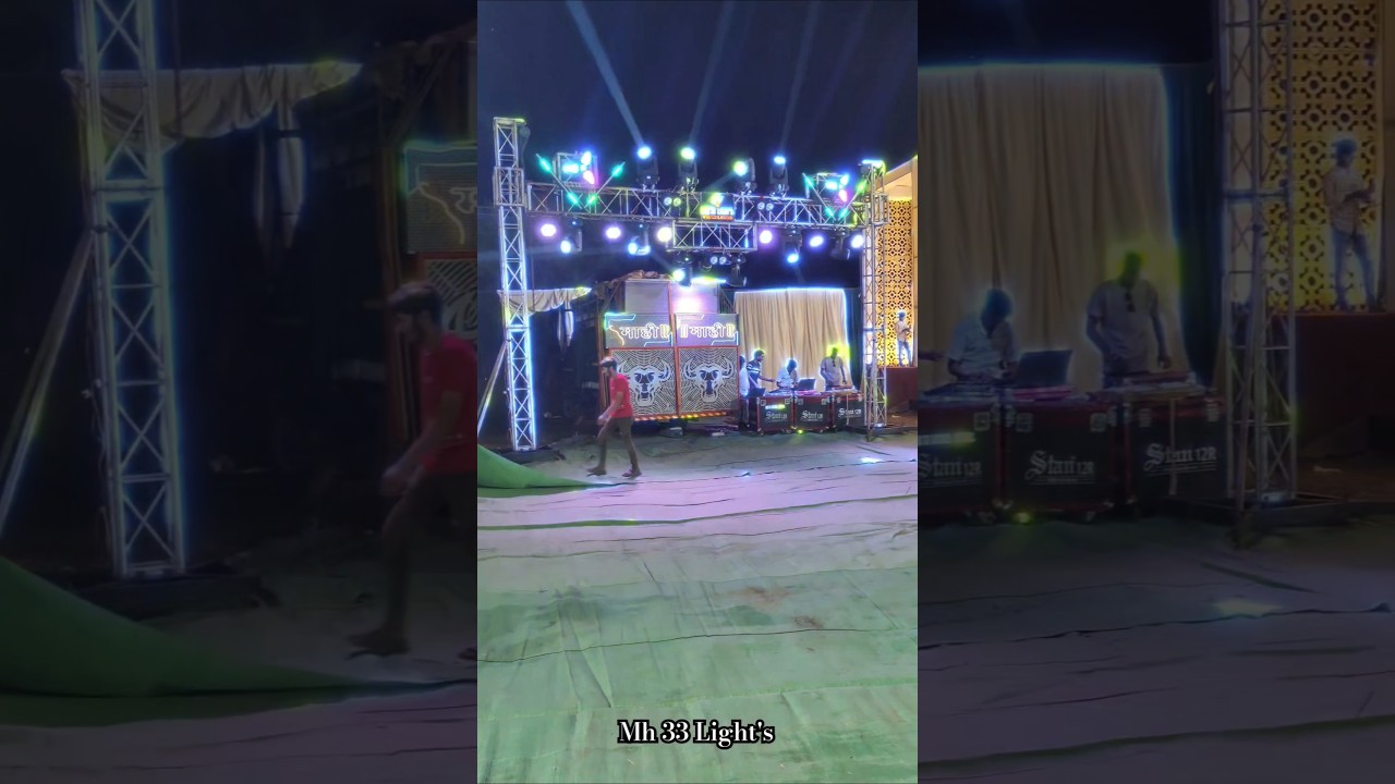 Mh 33 Light's & Truss Setup for all Events available #dj#sharpylight#dance#lights #party