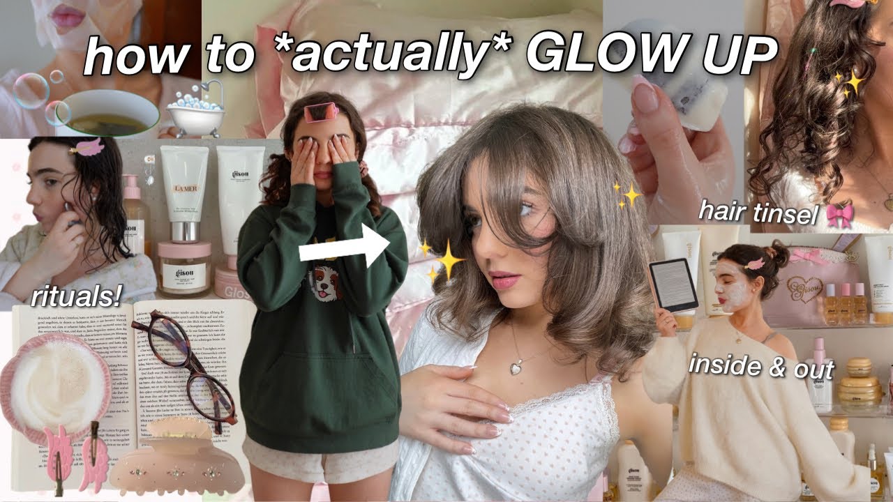 how to ACTUALLY glow up in 24 hours🛁🎀 (mentally & physically)