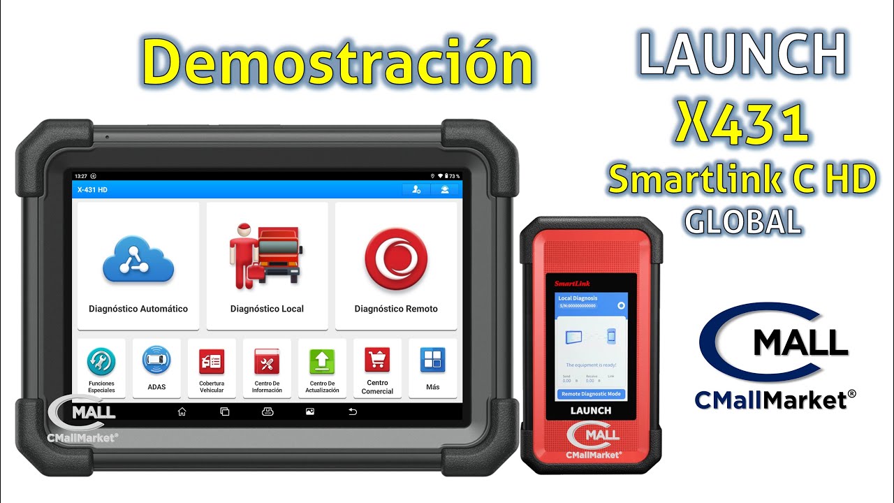 LAUNCH X431 Smartlink HD Scanner Profesional Vehículo Pesado COLOMBIA LATINOAMÉRICA CMallMarket.com