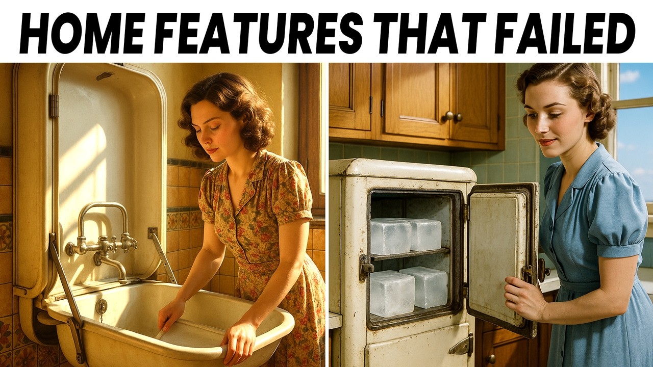25 Strange 1930s Home Features That FAILED Miserably!