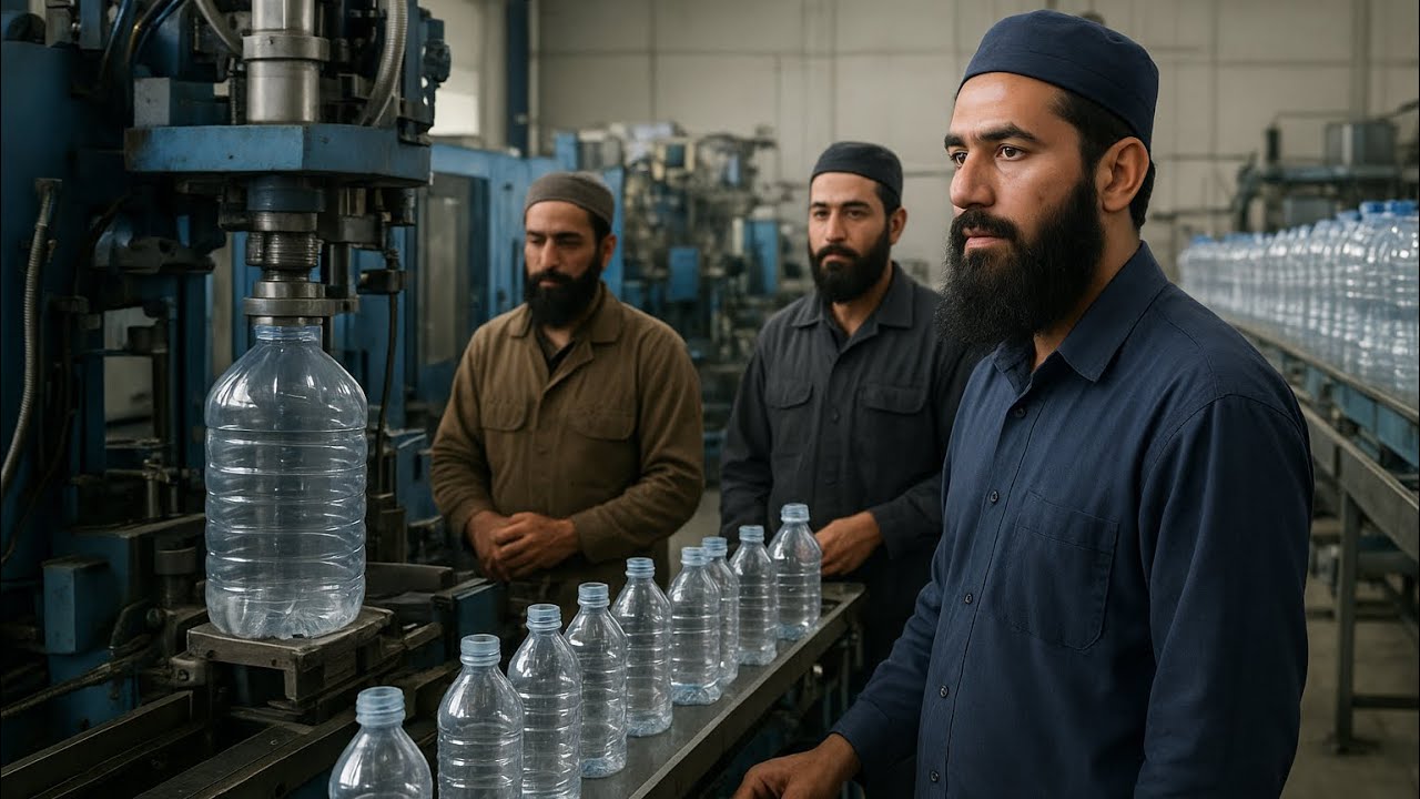 How Bottles Are Manufactured in Afghanistan - Full Factory Tour | Making of 20K Bottles Daily 