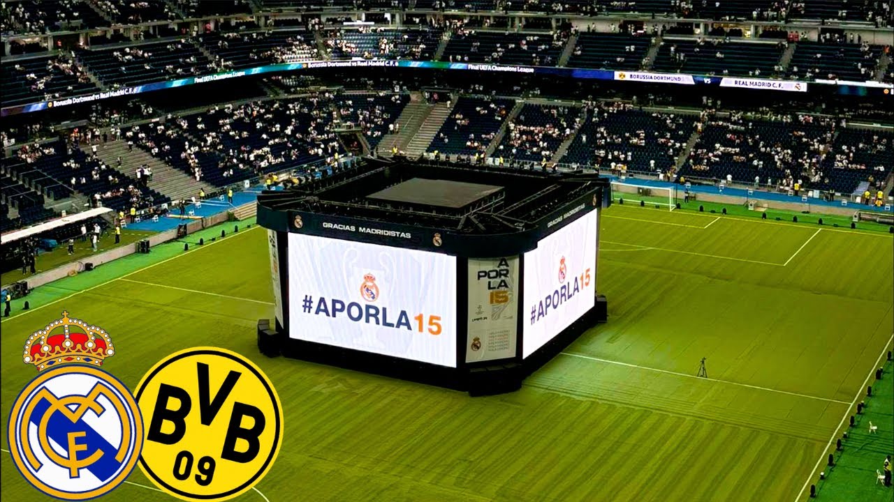 🏆THE ‘Hala Madrid y Nada Mas’ Anthem❤️‍🔥UCL Real Madrid v Borussia Dortmund Bernabéu Watch Party 4K