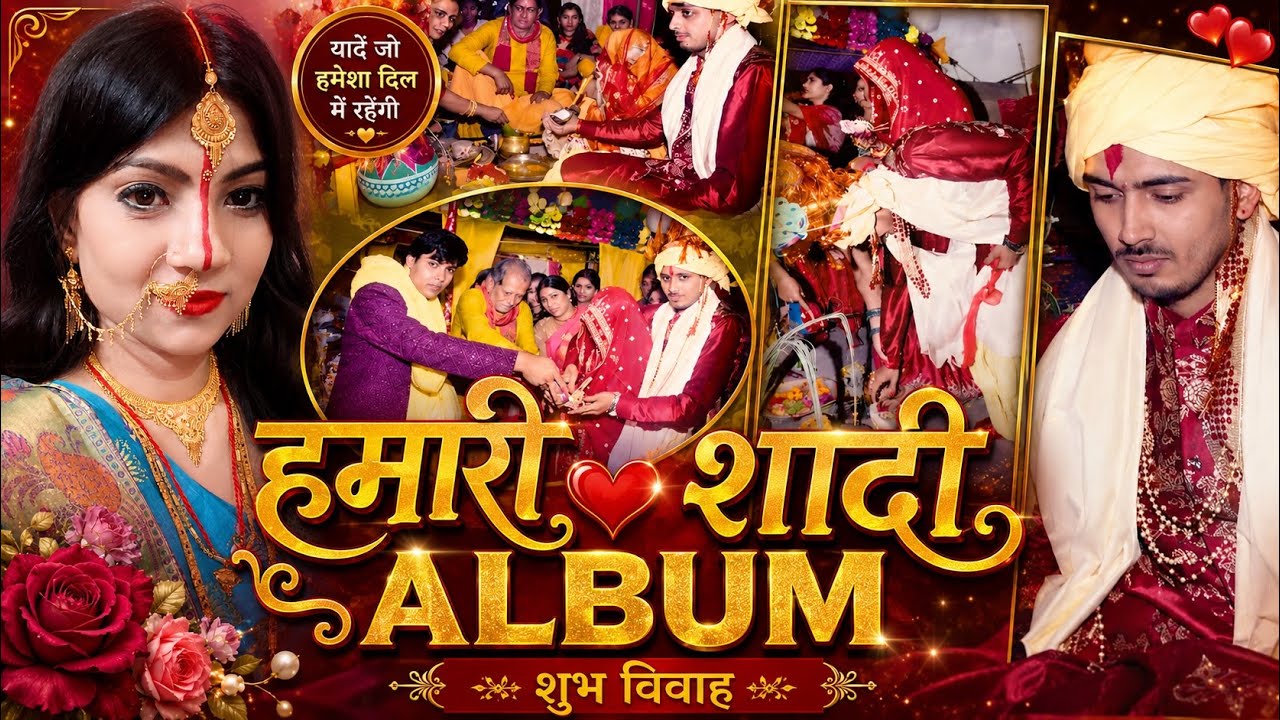 Hamari Shaadi  ka Album 💍 | Wedding Memories ❤️ Indian Wedding Highlights | Sandhya & Sandeep
