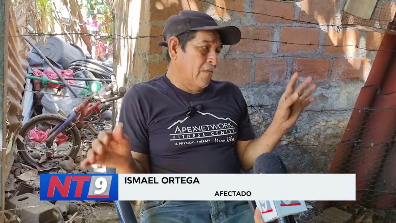 COMUNIDAD AFECTADA FALTA DE AGUA