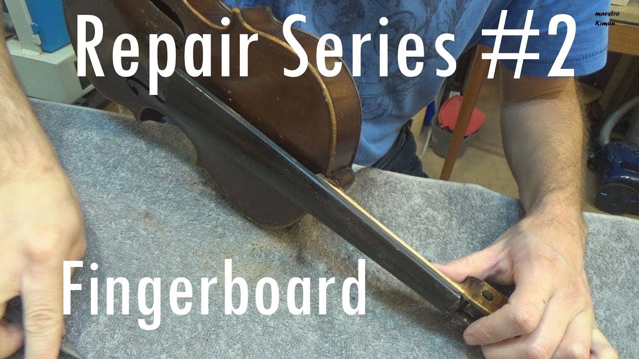 Repair Series #2 - Changing the angle of the fingerboard