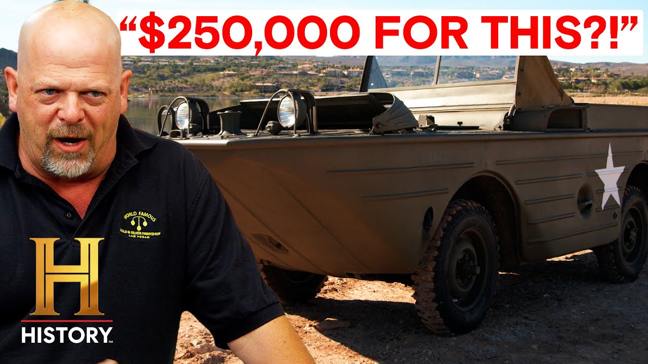 6 Rare & Valuable Military Vehicles | Pawn Stars | History