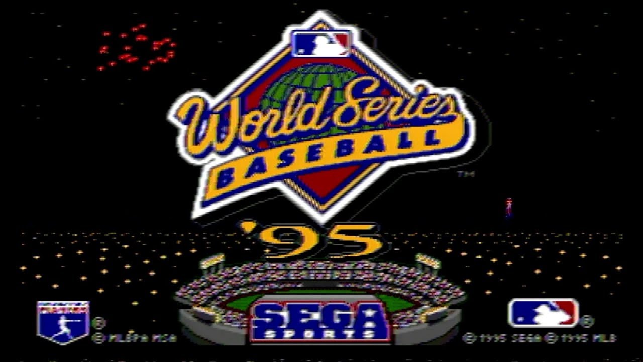 World series baseball 95 Sega Genesis