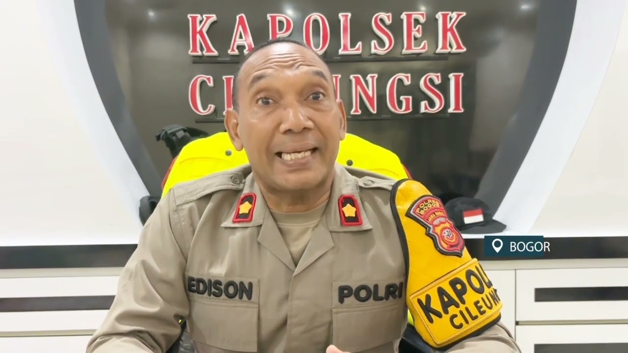 POLSEK CILEUNGSI AMANKAN PELAKU PENCURIAN MODUS PECAH KACA