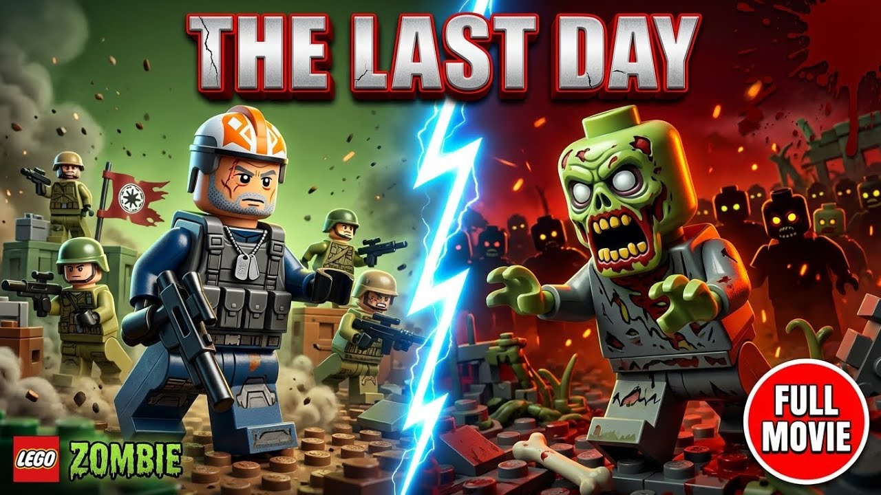 LEGO ZOMBIE war : THE LAST DAY | Epic Final Battle Animation | Full Movie
