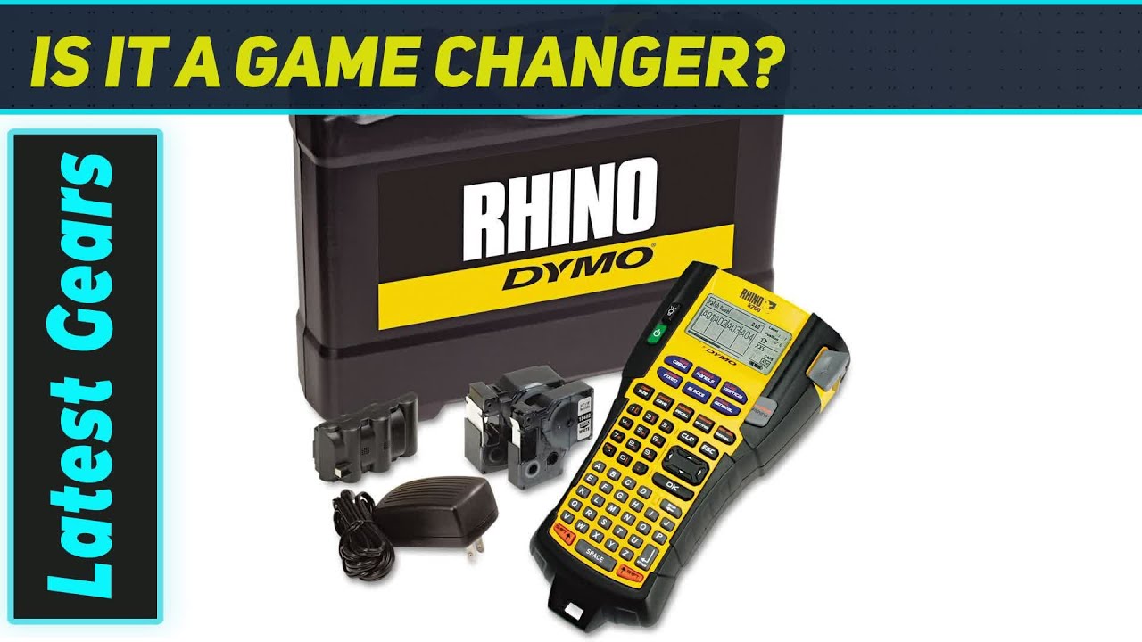 DYMO Rhino 5200: The Ultimate Industrial Label Maker?
