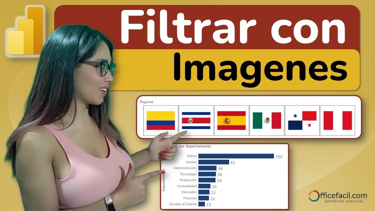 Filtrar con Imágenes en #powerbi  | segmentar con imágenes en power bi 🖼️