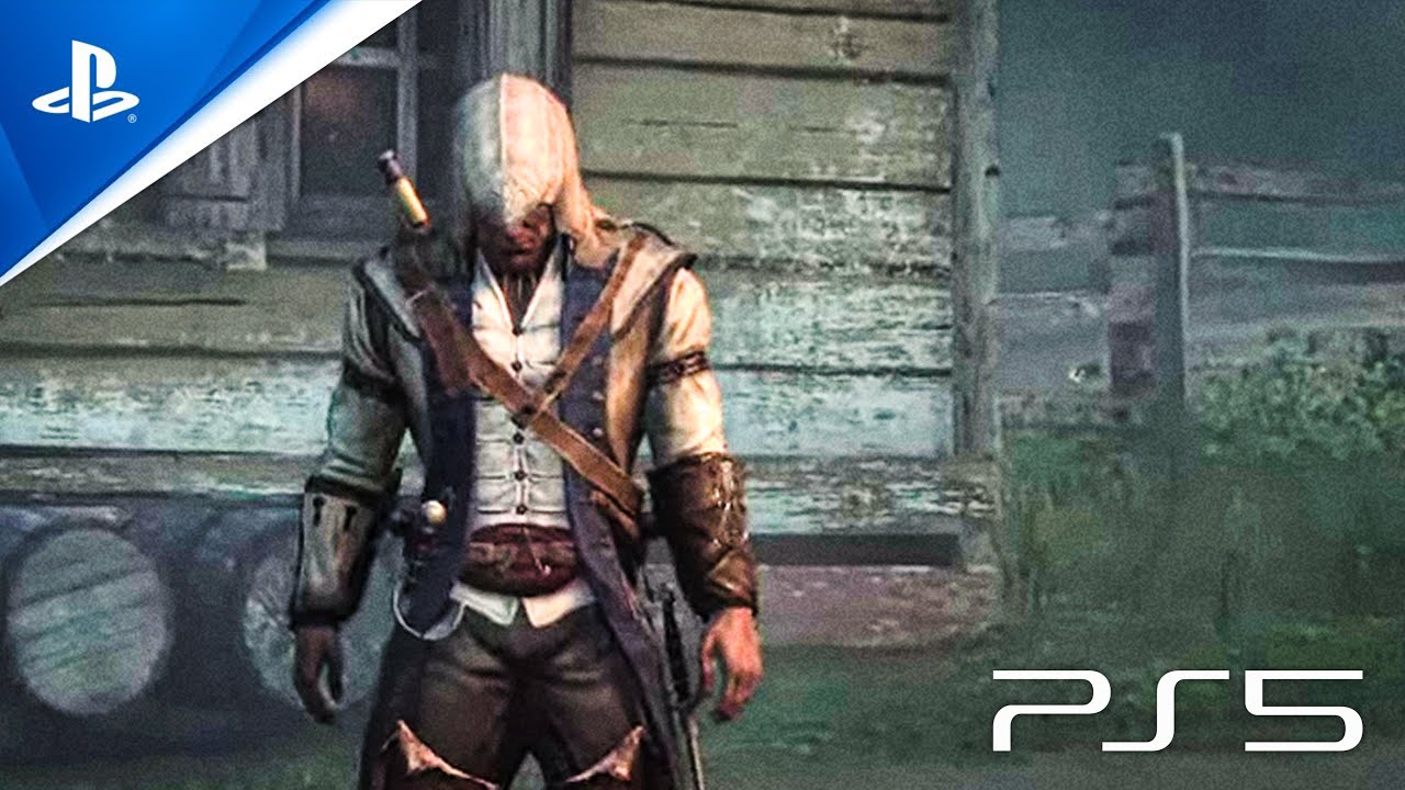 Assassin's Creed 4 Black Flag: Legendary Assassin Connor Stealth Assassinations & Combat | PS5