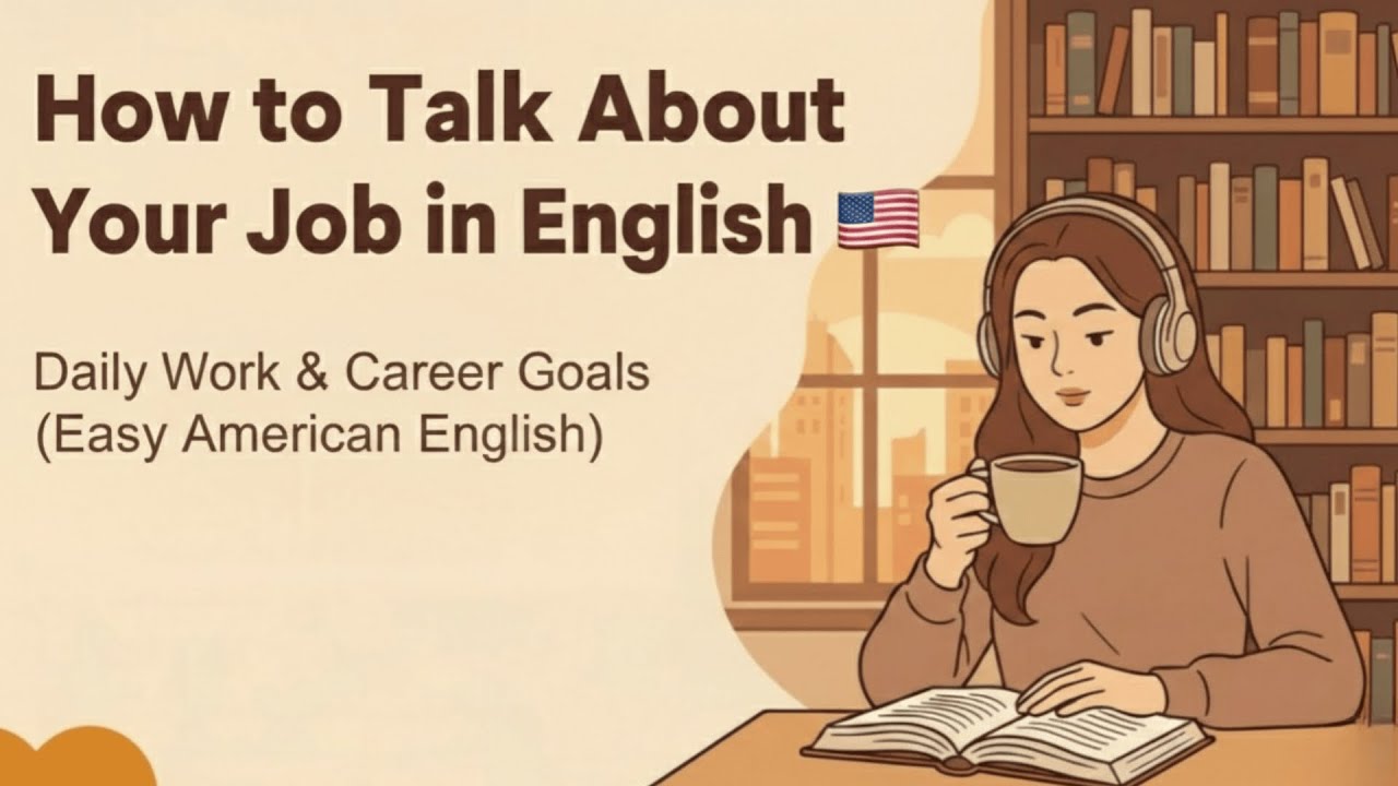 How to Explain Your Job in English | Daily Work Routine & Career Goals (US English)