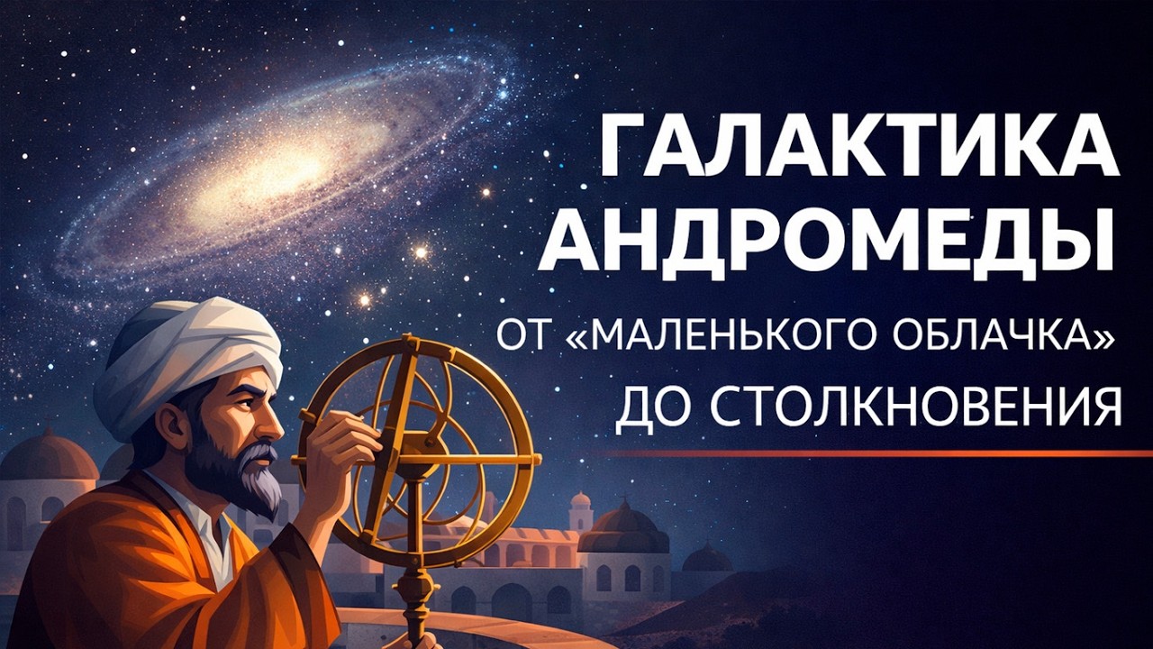 Андромеда: «маленькое облачко» ас-Суфи и галактика, что летит к нам (история М31 за 1000 лет)