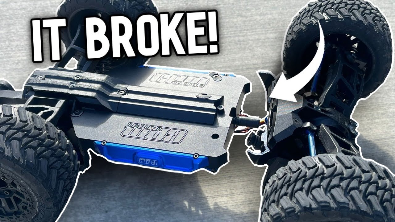 😕I really SCREWED UP! GPM RACING TRAXXAS MINI MAXX 7075 Aluminum Chassis
