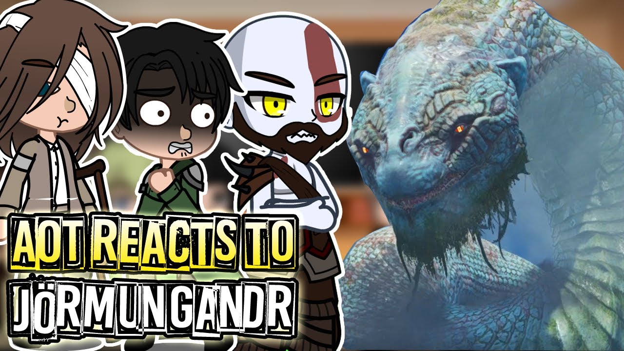 AOT reacts to our world Kratos (Jörmungandr) Part 1 | Gacha Club |