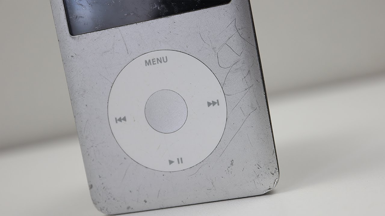 Реставрация заброшенного, побитого iPod Classic
