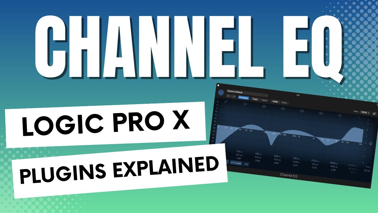 Logic Pro X | Объяснение канального эквалайзера (плюс линейный фазовый эквалайзер)