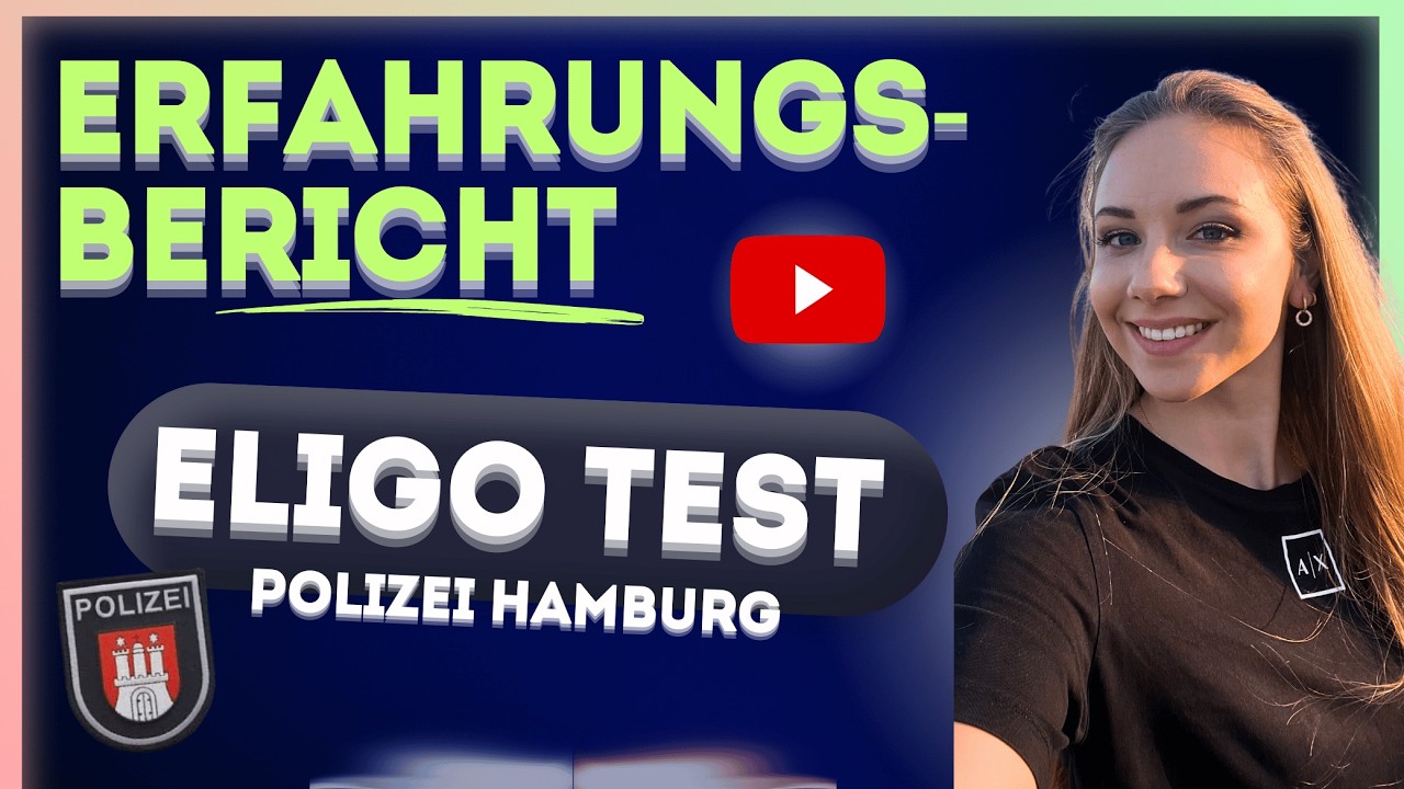 👮🏼🚓 ERFAHRUNG: Polizei Hamburg ELIGO | Ben berichtet von seinem Test + Aufgaben
