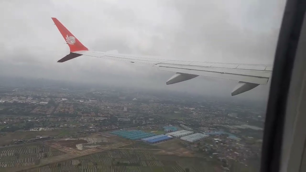 Take Off Lion Air JT 206 CGK-KNO, 02 Feb 2026, Kondisi Cuaca Buruk