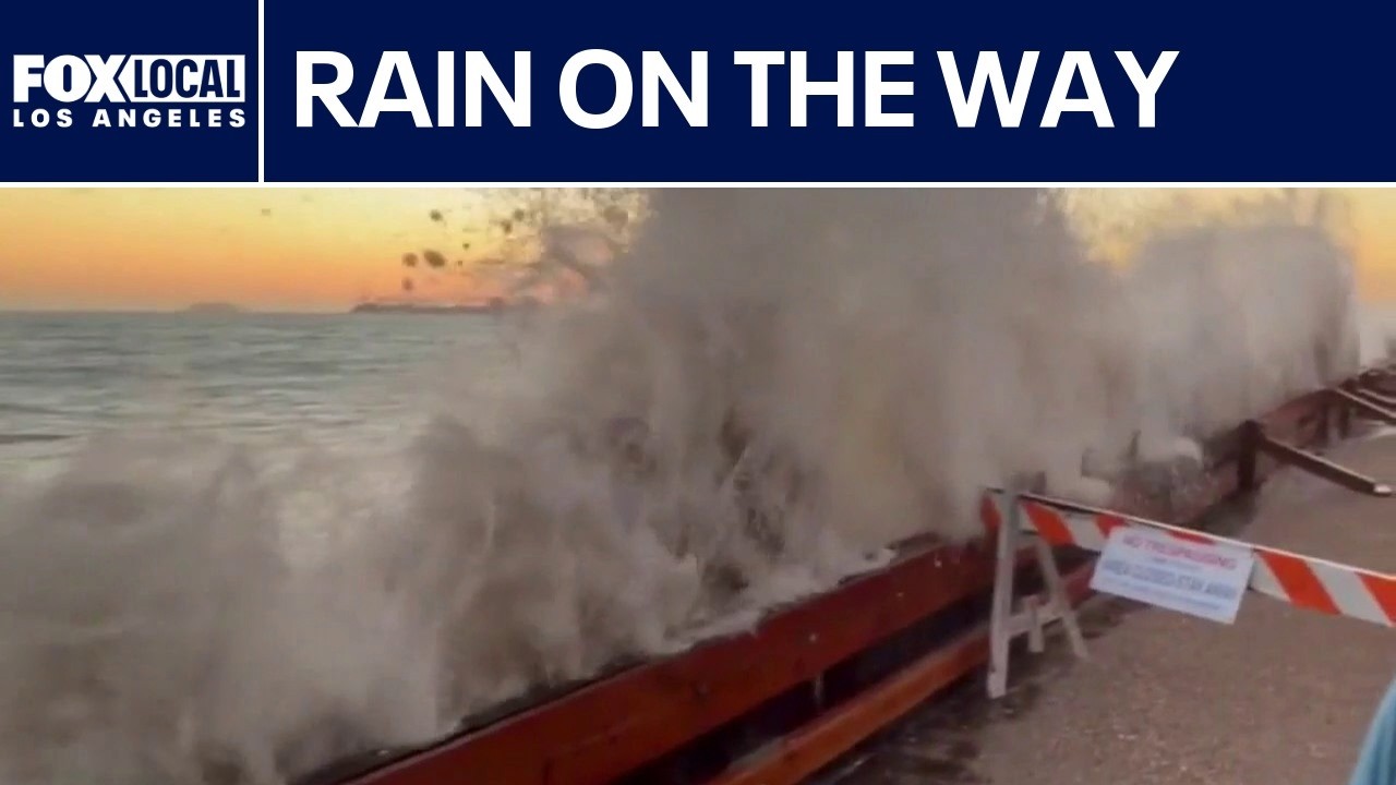 Long Beach bracing for rain, coastal waves