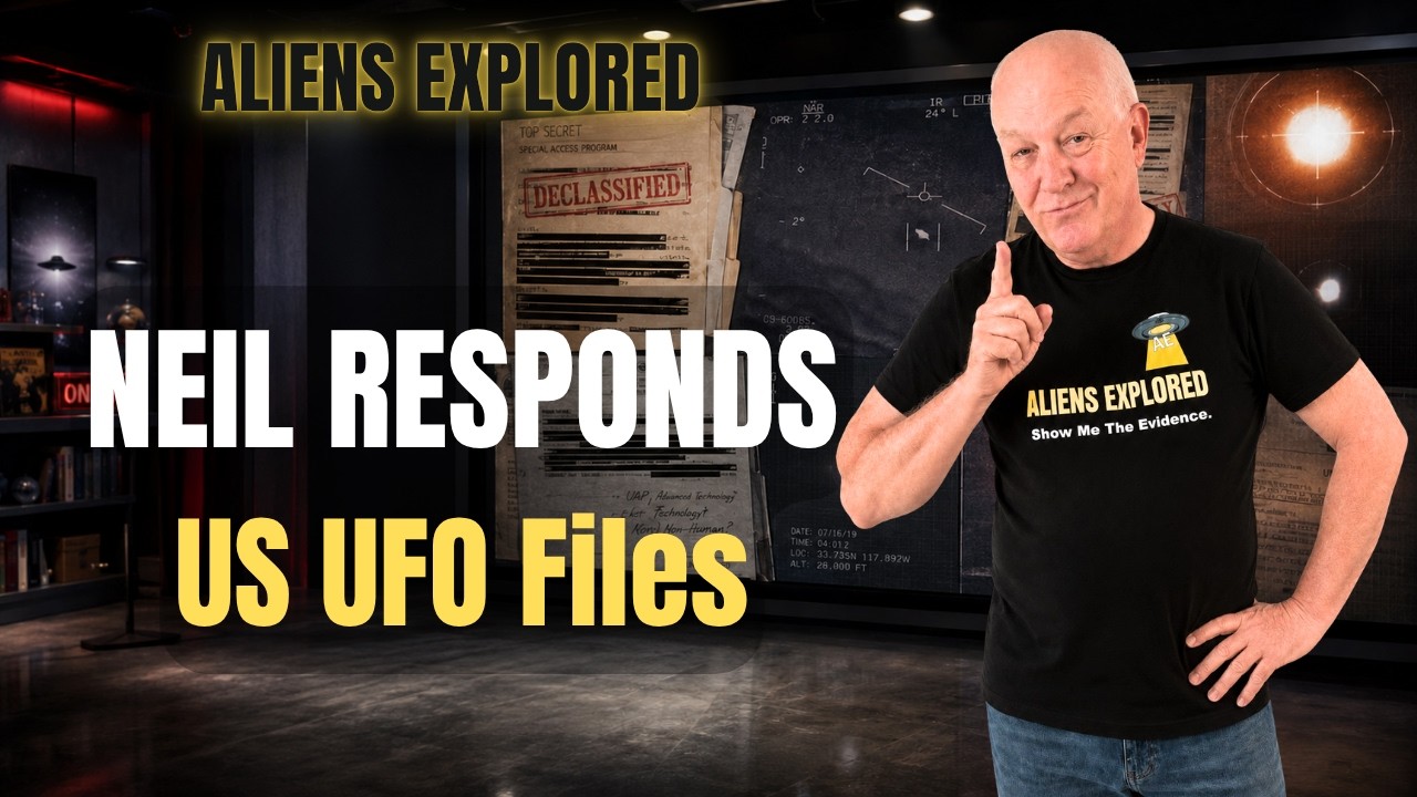 Neil Responds: Are The PURSUE UFO Files Actually Evidence?