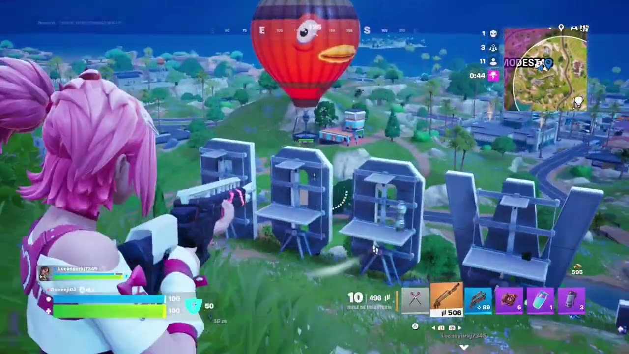Intentos de win con randoms - Fortnite