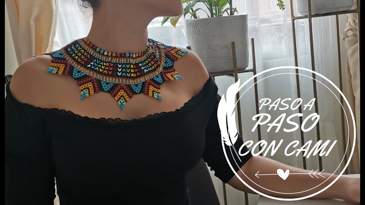 collar colores mostacilla parte 1