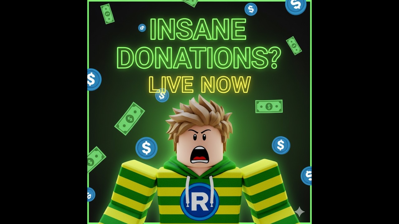 🔴 CRAZY Donos in PLS DONATE x?! 😱| With @realxuffluxrblx
