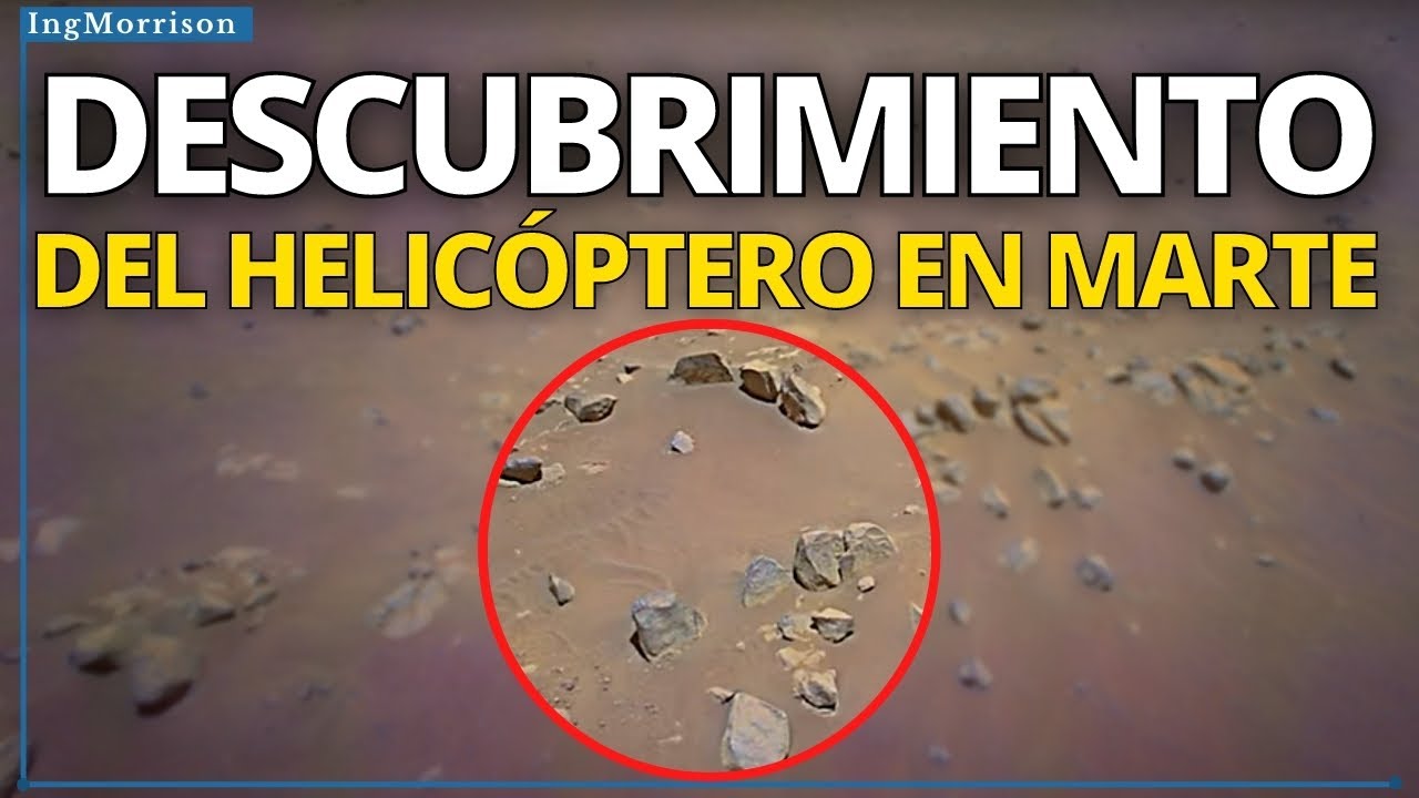 HELICÓPTERO INGENUITY EN MARTE realiza ASOMBROSO DESCUBRIMIENTO en el PLANETA MARTE