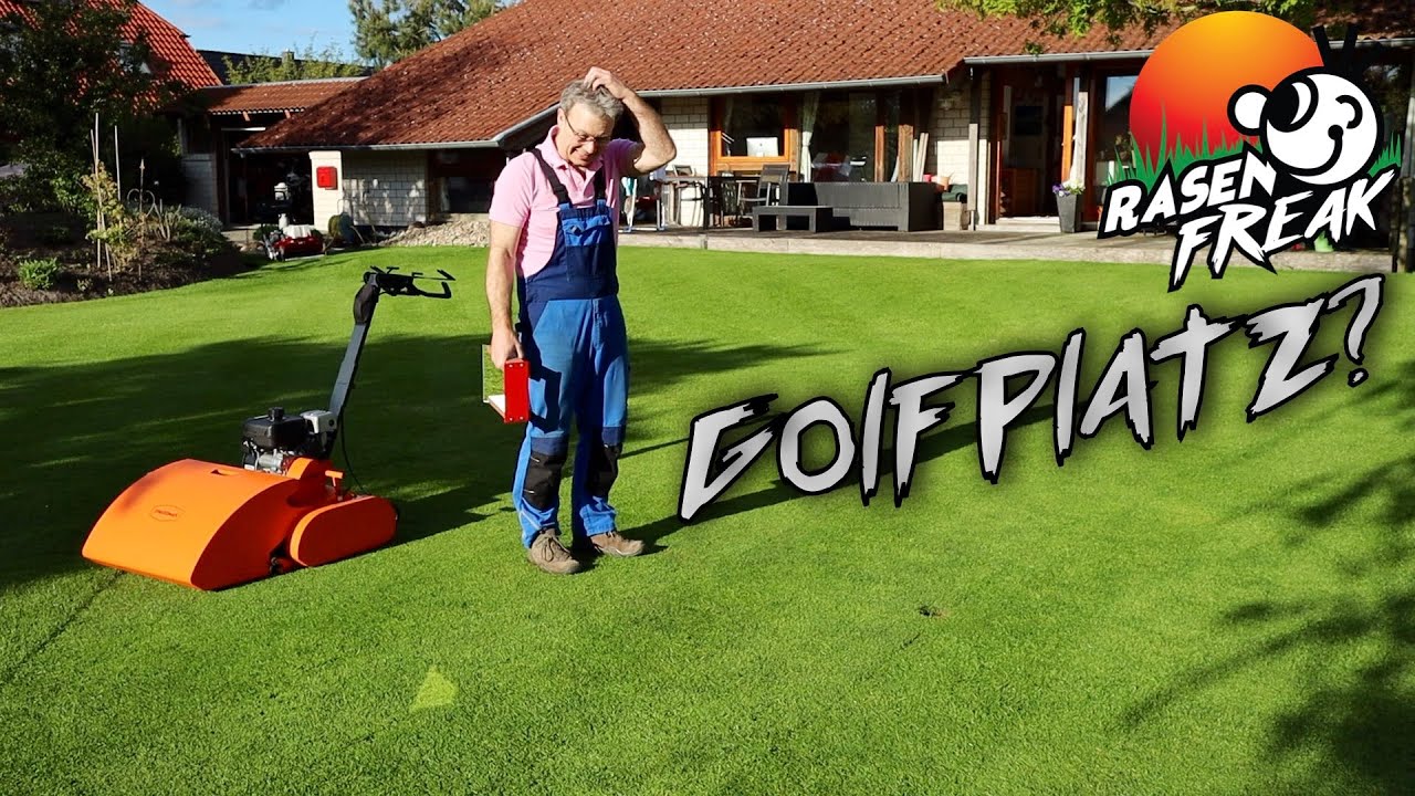 Das NEUE GRÜN beim RASENFREAK - jetzt wird wieder GOLF gespielt!
