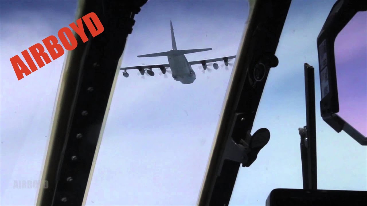 KC-130 Super Hercules Formation Flight