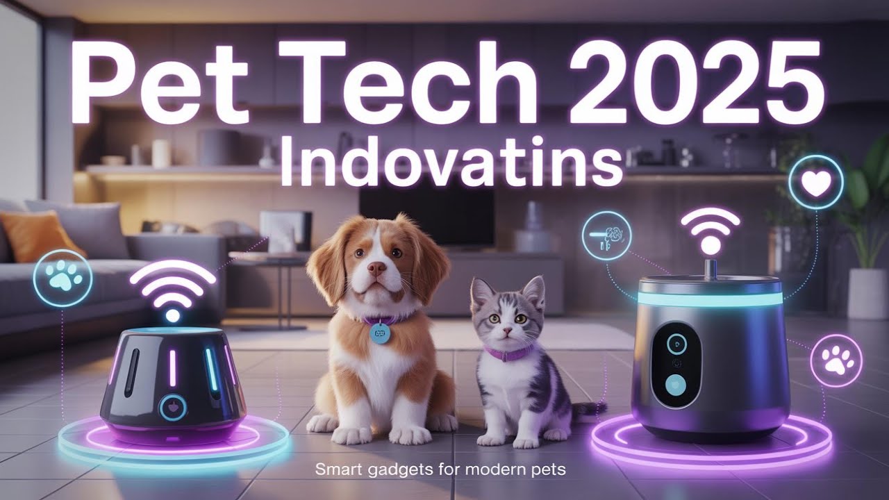 Pet Tech Innovations : Smart Gadgets for Modern Pets | Pet Gadgets Innovations 2025