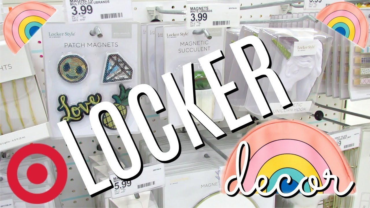 BACK TO SCHOOL SUPPLIES & LOCKER DECOR SHOPPING AT TARGET